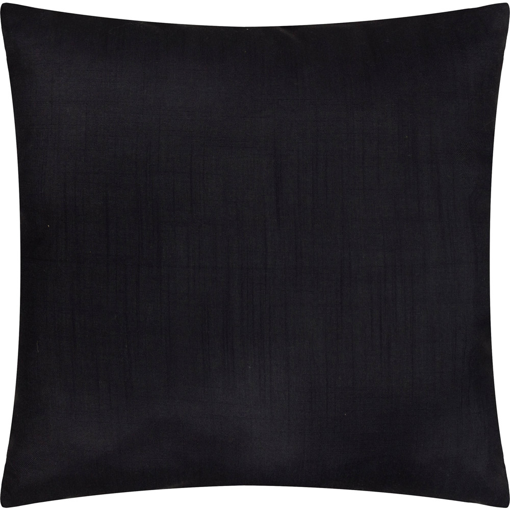 Paoletti Leopardis Black Cat Printed Polyester Filled Outdoor Cushion 50 x 50cm Image 2