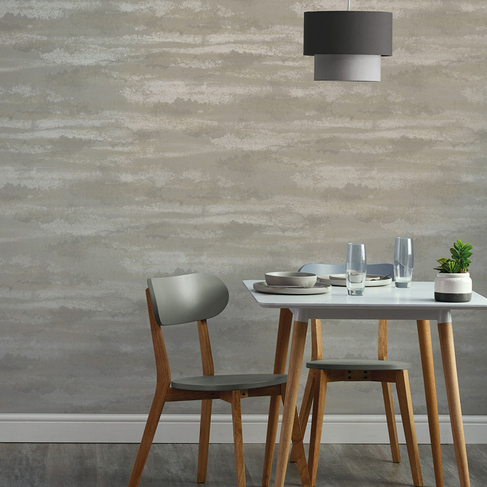Holden Decor Haze Warm Grey Wallpaper Image 3