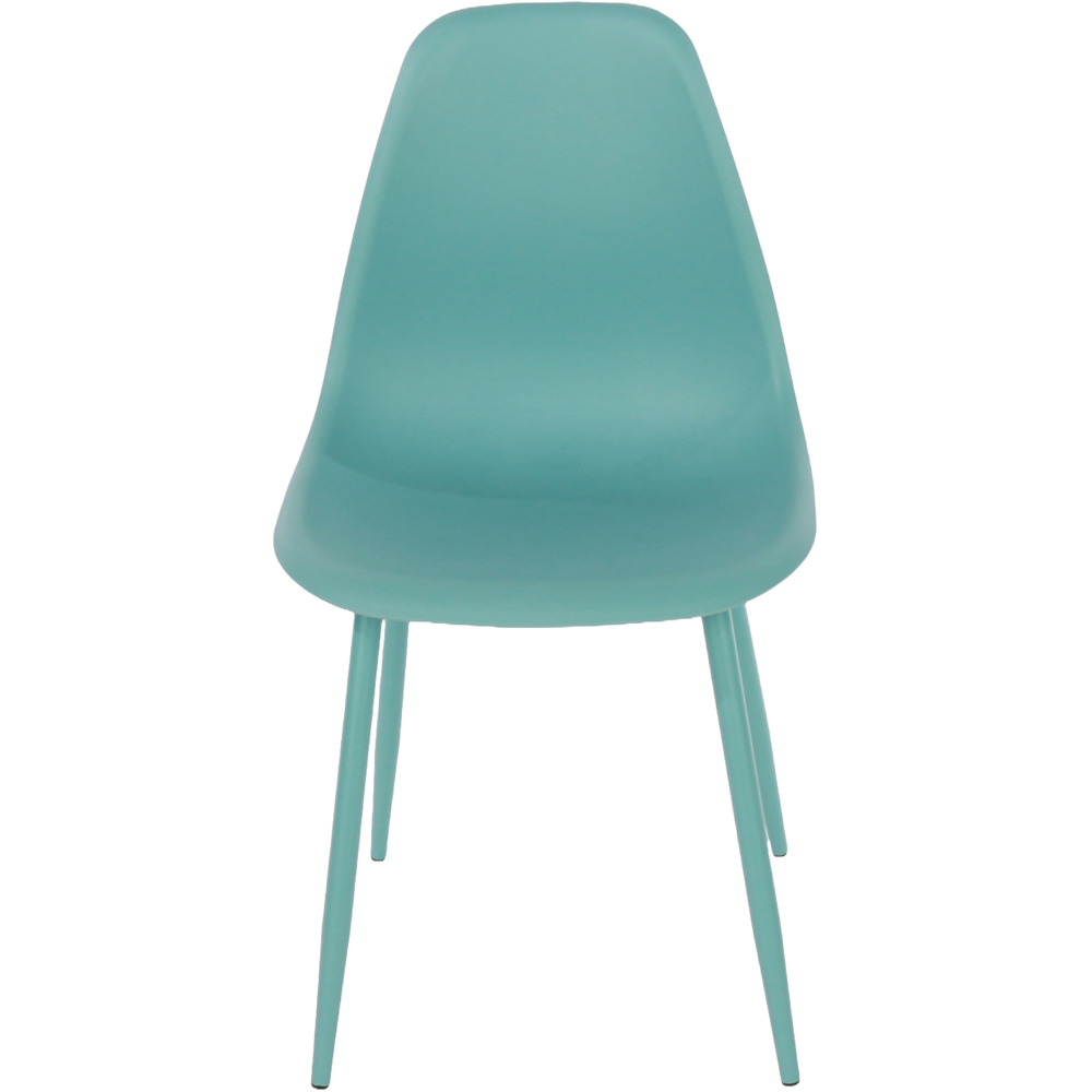 Core Products Rimini Cala 2 Seater Sky Blue Bistro Table Set Image 5