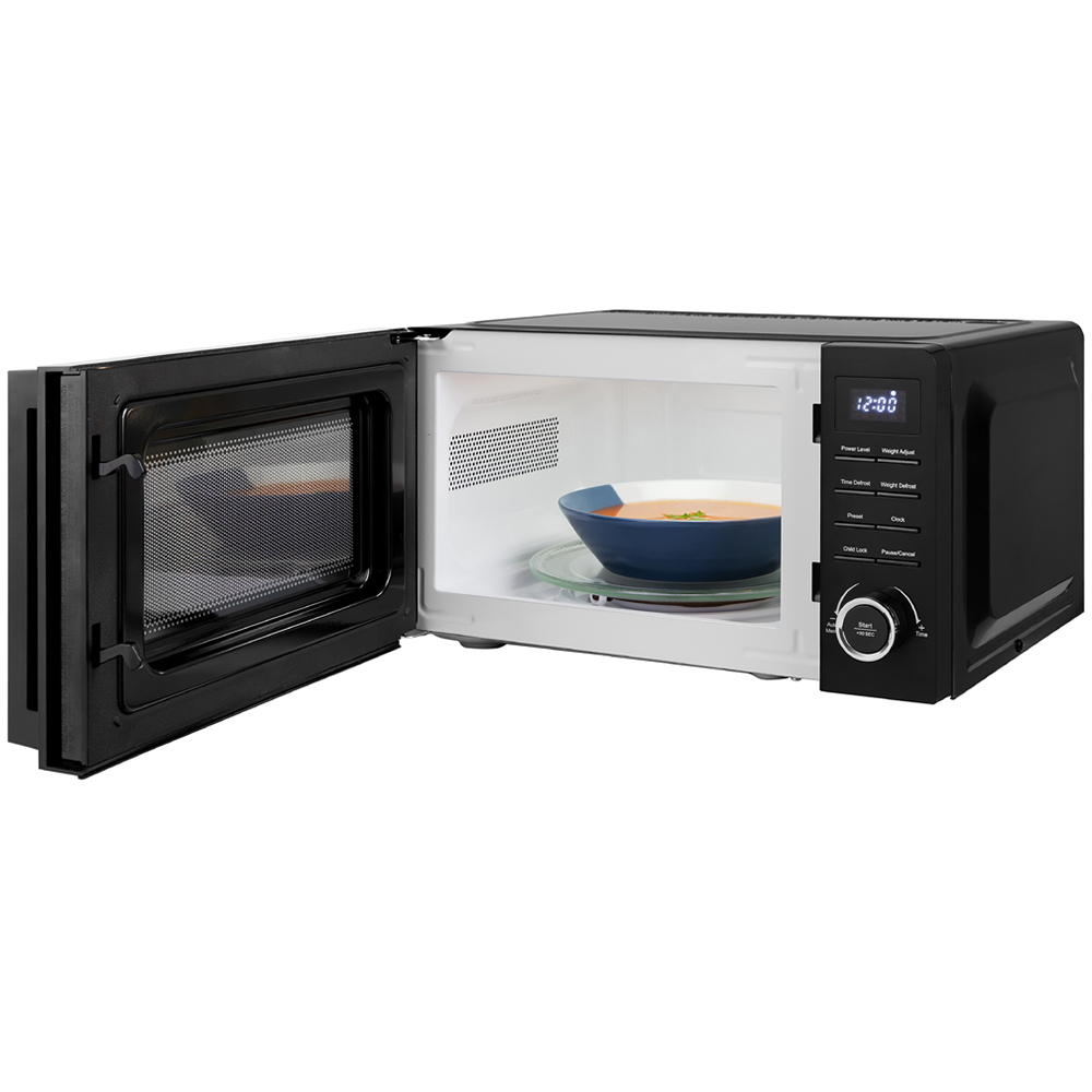 Russell Hobbs RHM1736B Black 17L Compact Digital Microwave 700W Image 3