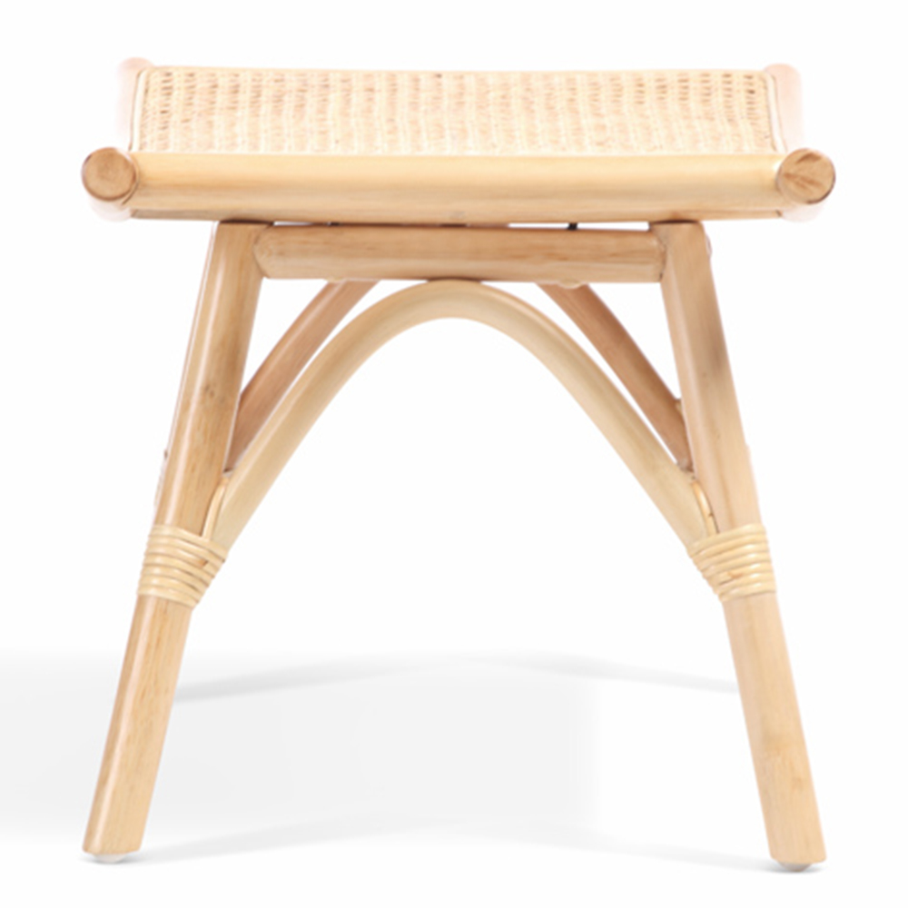 Desser Chester Natural Rattan Cane Footrest Image 4