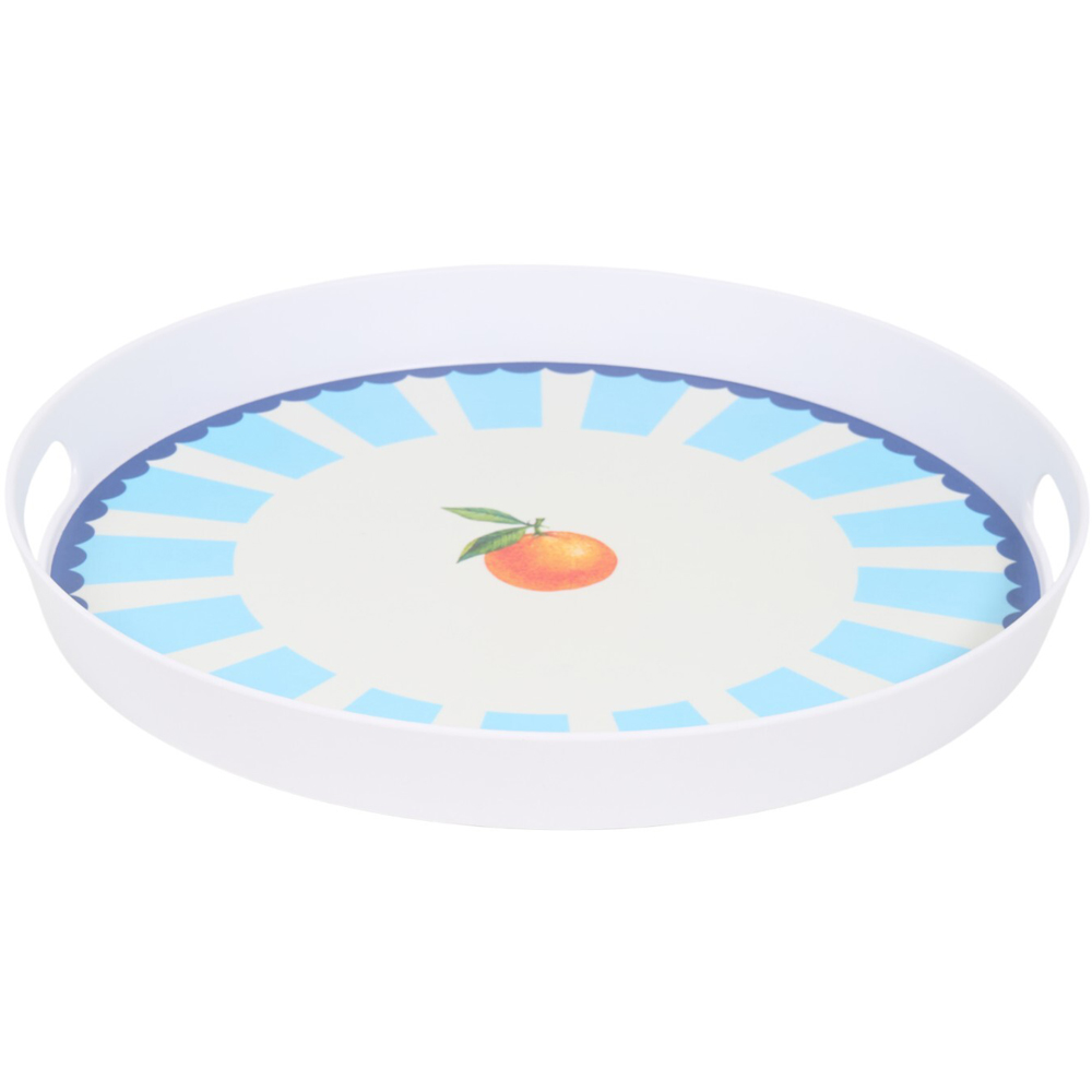 La Bella Vita Serving Tray Blue Image 2
