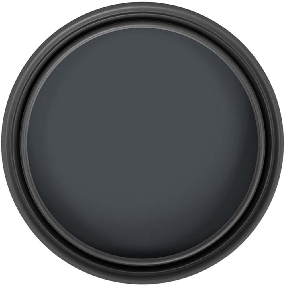 Ronseal One Coat Everywhere Charcoal Grey Matt Interior Paint 2.5L Image 3