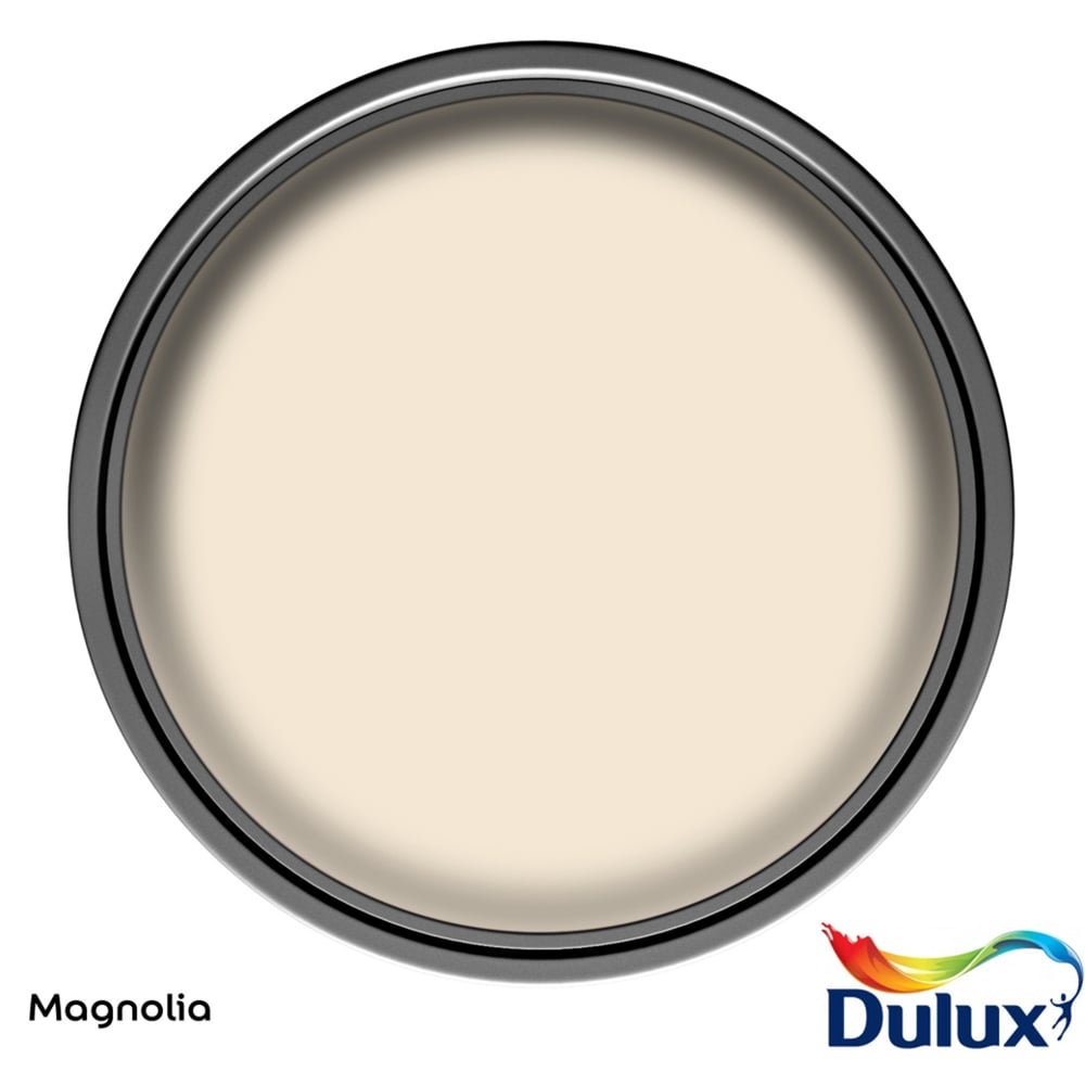 Dulux Magnolia Silk Emulsion Paint 5L Image 3