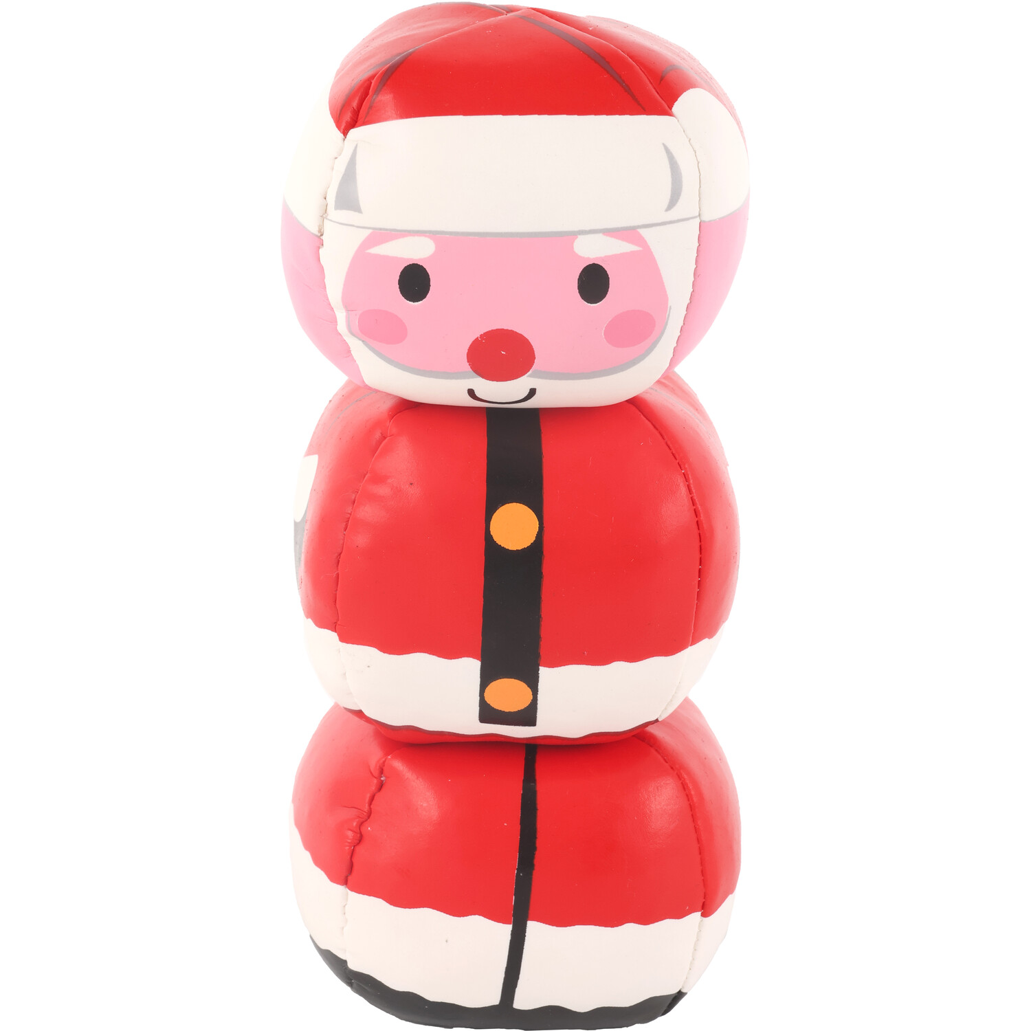 Pack of 3 Santa Juggling Balls Red Image 2