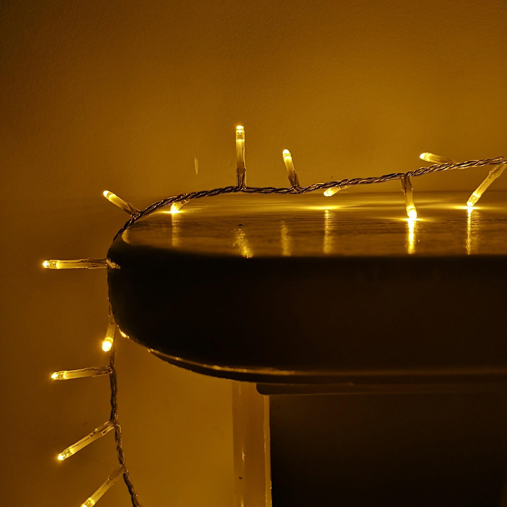 Premier 1000 Vintage Gold LED Multi-Function Clear String Light 25m Image 8