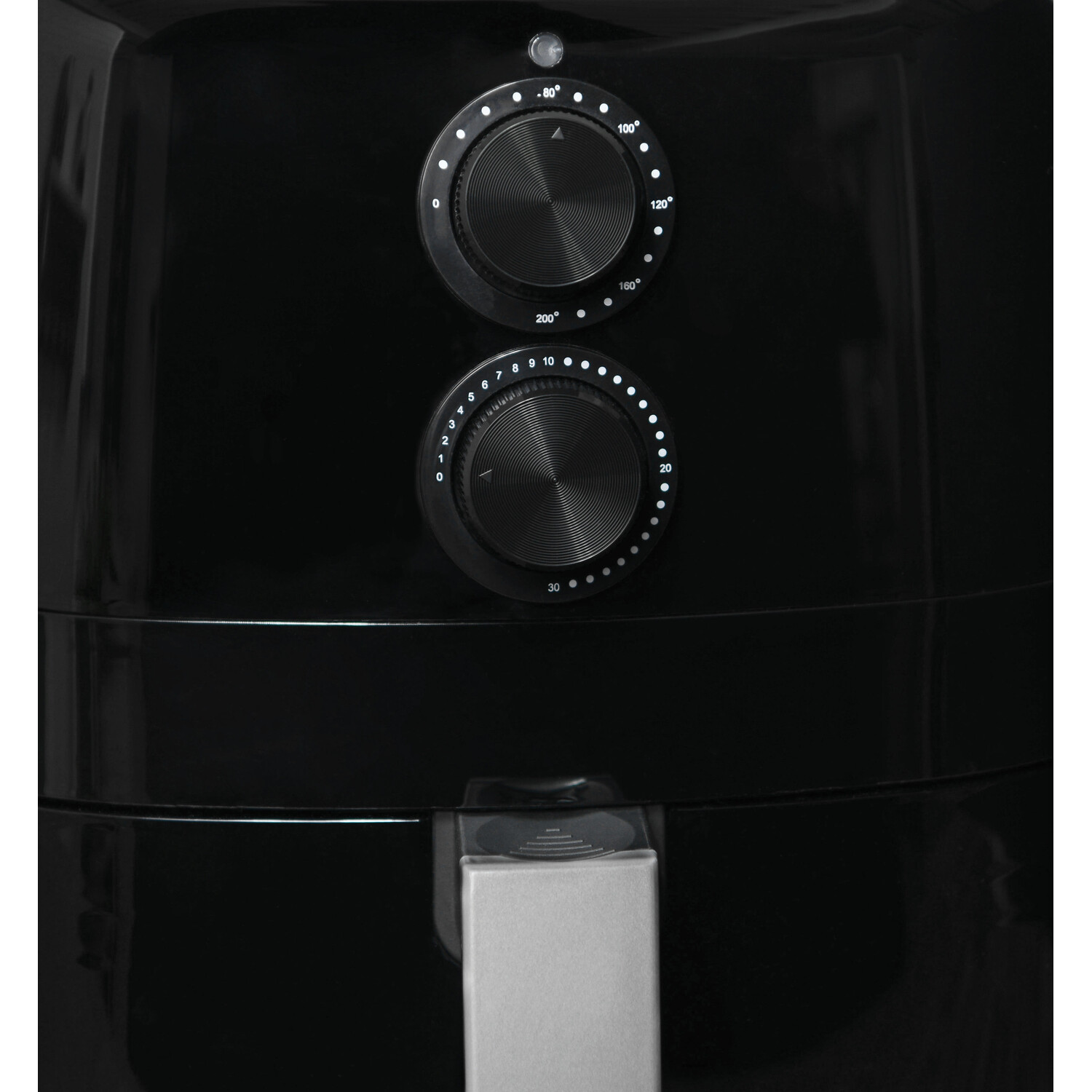 My Kitchen Manual Air Fryer - Black Image 2