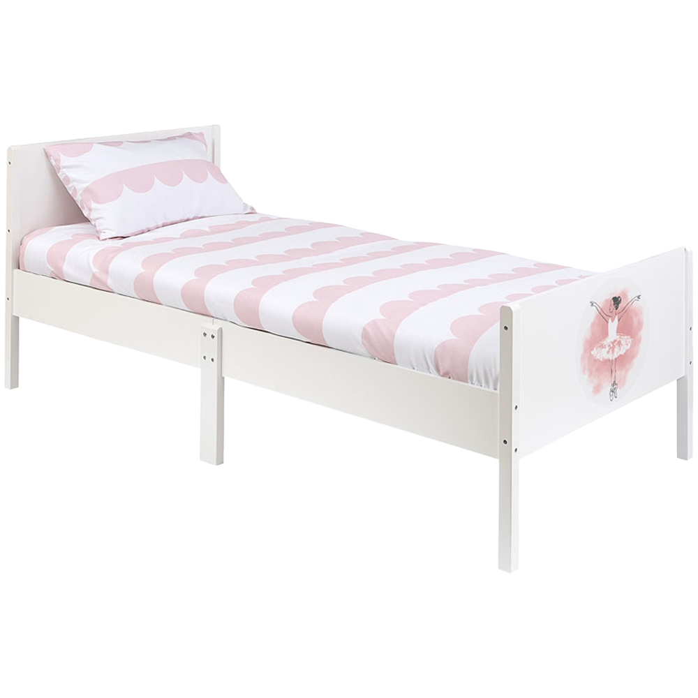 Liberty House Toys Single White Ballerina Kids Bed Image 2
