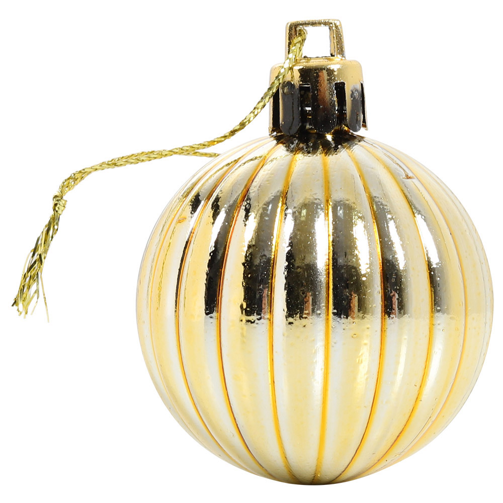 Living and Home Gold Bauble 36 Pack Image 7