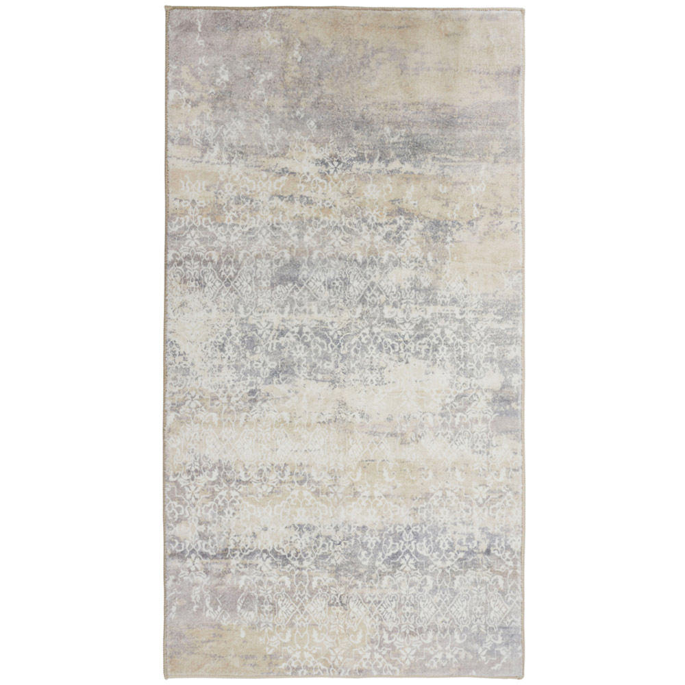 tectake Dalia Non Slip Washable Rug 110 x 60 x 0.6cm Image 1