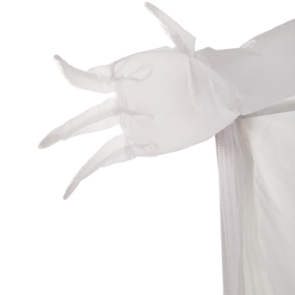 Living and Home Halloween Inflatable Ghost Bribe with Red Eyes 240cm Image 6
