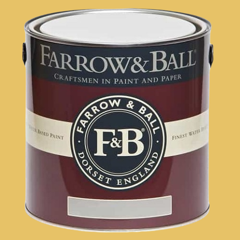 Farrow & Ball Interior Wood and Metal 223 Babouche Flat Eggshell Paint 2.5L Image 2