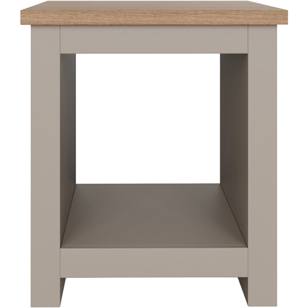 GFW Lancaster Grey Side Table Image 3
