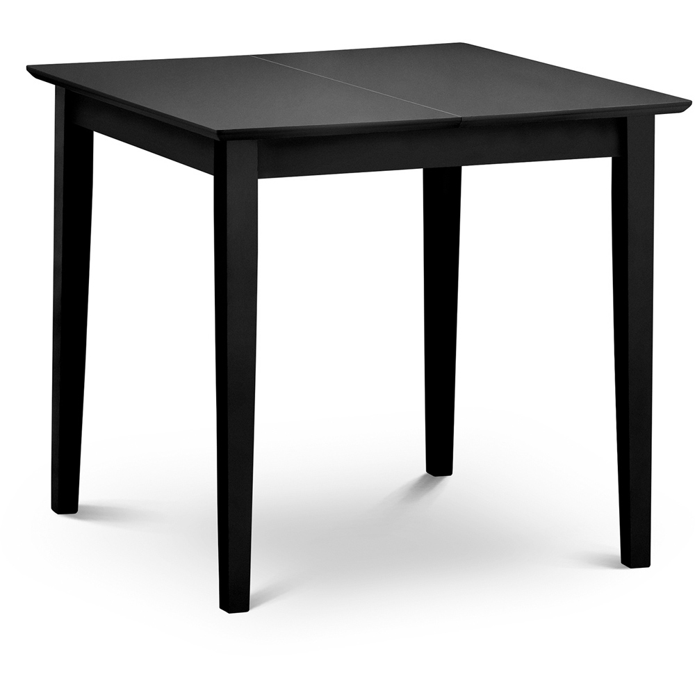 Julian Bowen Rufford Extending Dining Table Black Image 2