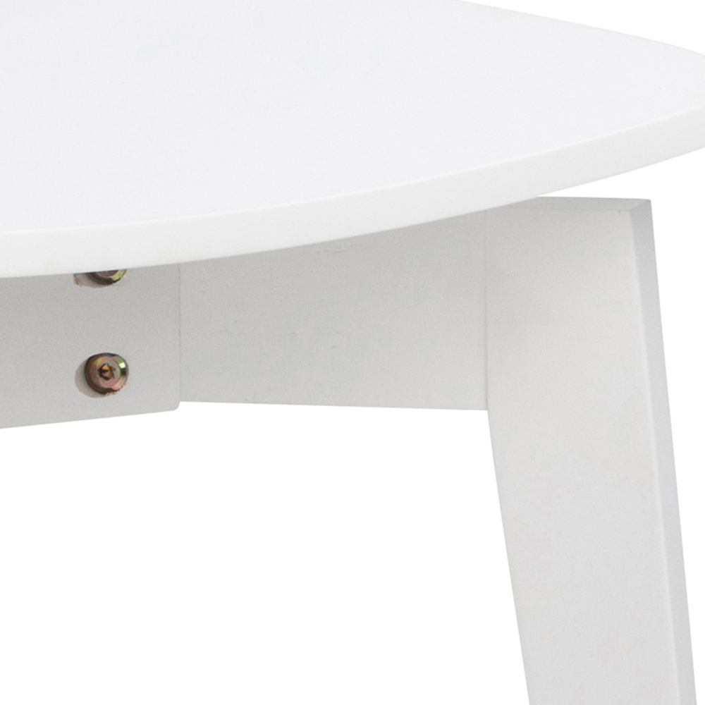 Florence Roxby 2 Extending Seater Square Dining Table White Image 5