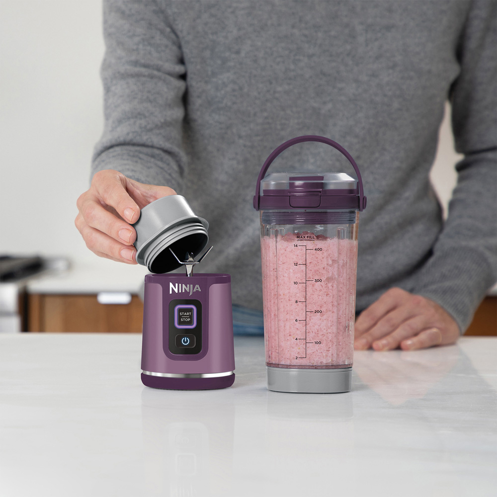 Ninja Blast BC151UKPR Passionfruit 530ml Cordless Portable Blender Image 6