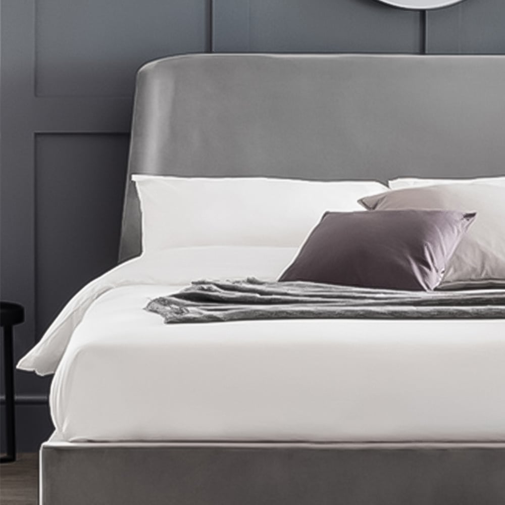 Julian Bowen Frida King Size Grey Storage Ottoman Bed Image 2
