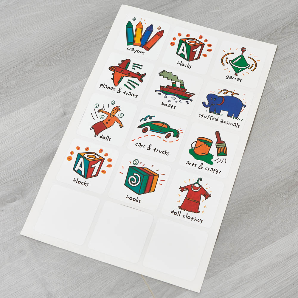 Liberty House Toys Kids 10 Bin Toy Organiser Unit Image 7