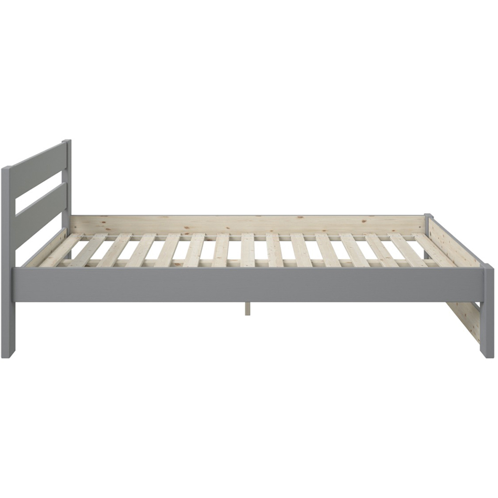 Noomi Tera Small Double Grey Bed Frame Image 4