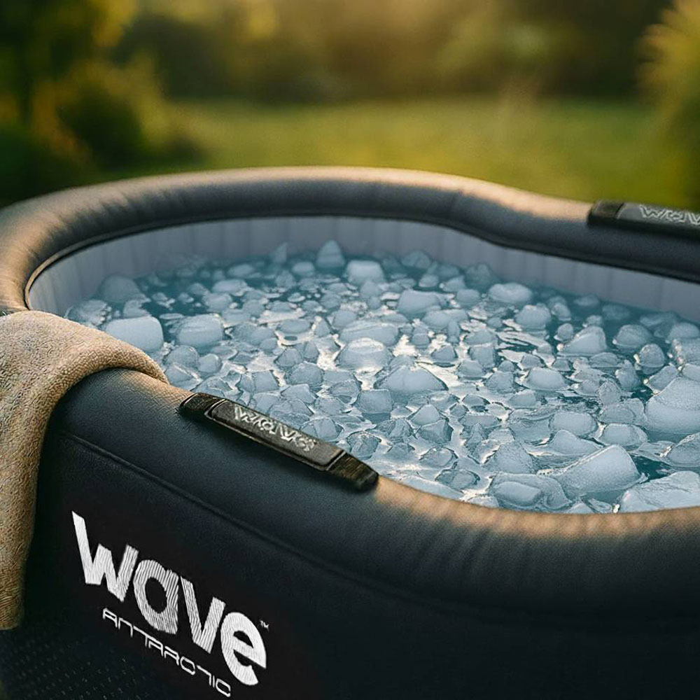 Wave Spas Antarctic Black Drop Stitch Ice Bath Image 4