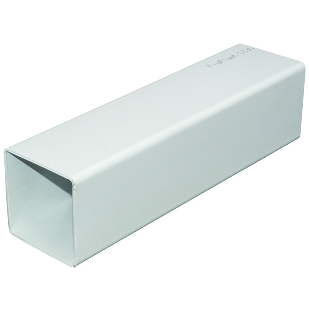 FloPlast Square Downpipe White 65mm x 4m Image 4