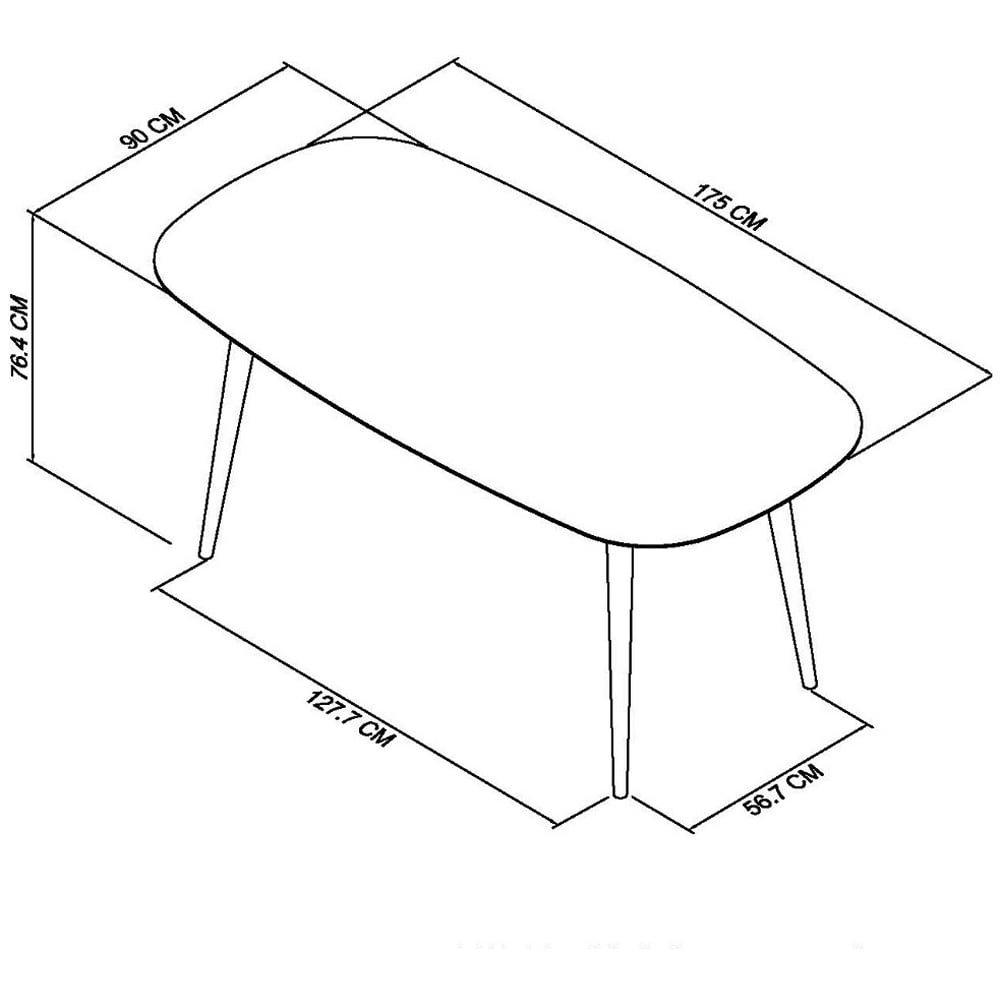 Bentley Designs 6 Seater Vintage Weathered Oak Dining Table Image 5