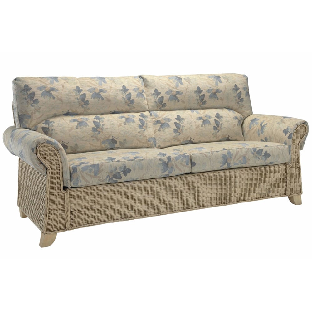 Desser Furniture Clifton 3 Seater Naural Rattan Oasis Sofa Image 2