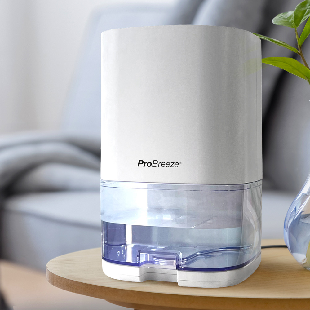 Pro Breeze White Dehumidifier 1L Image 2