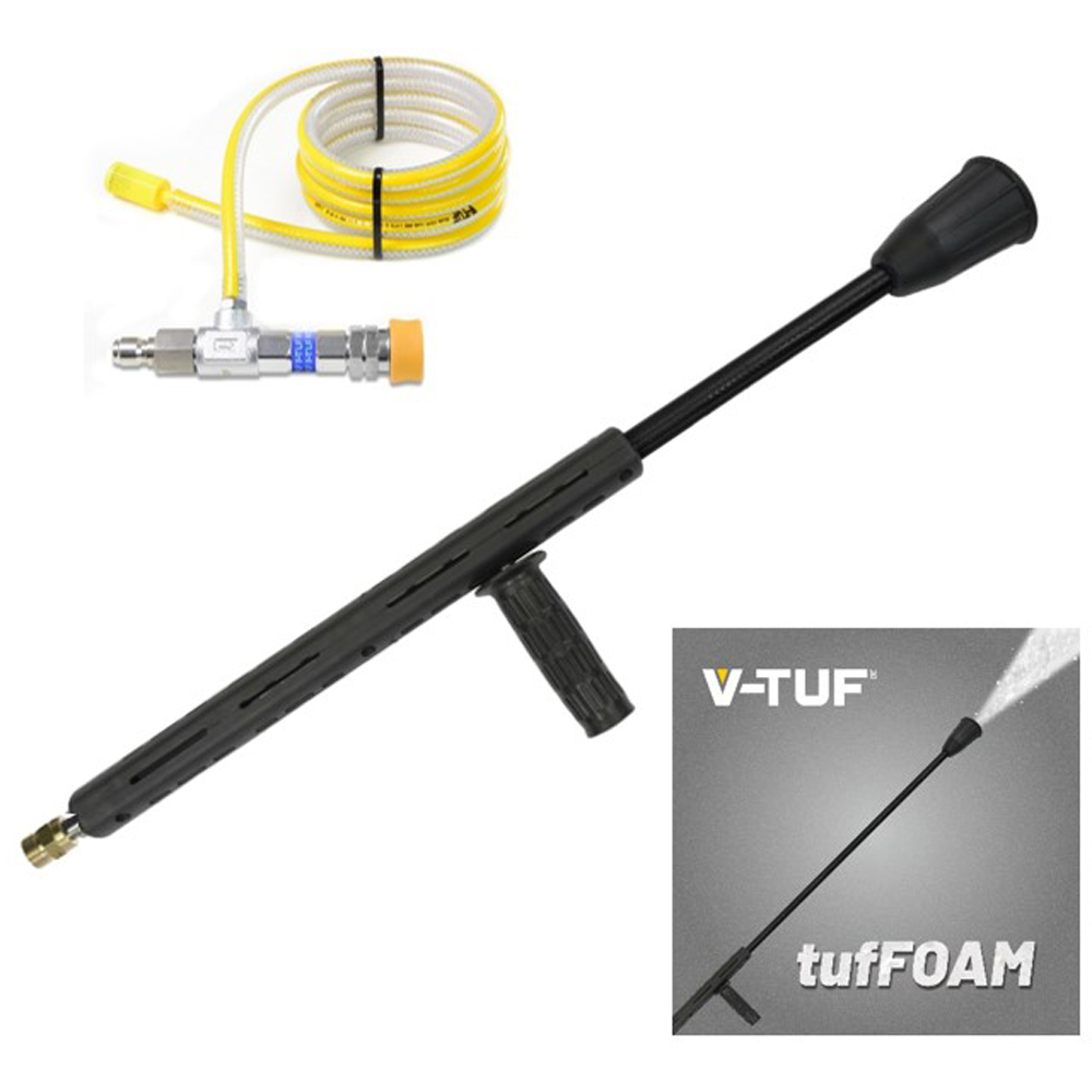 V-TUF Foam Lance 600mm with M22M Inlet and Blue Foam Injector Kit Image 2