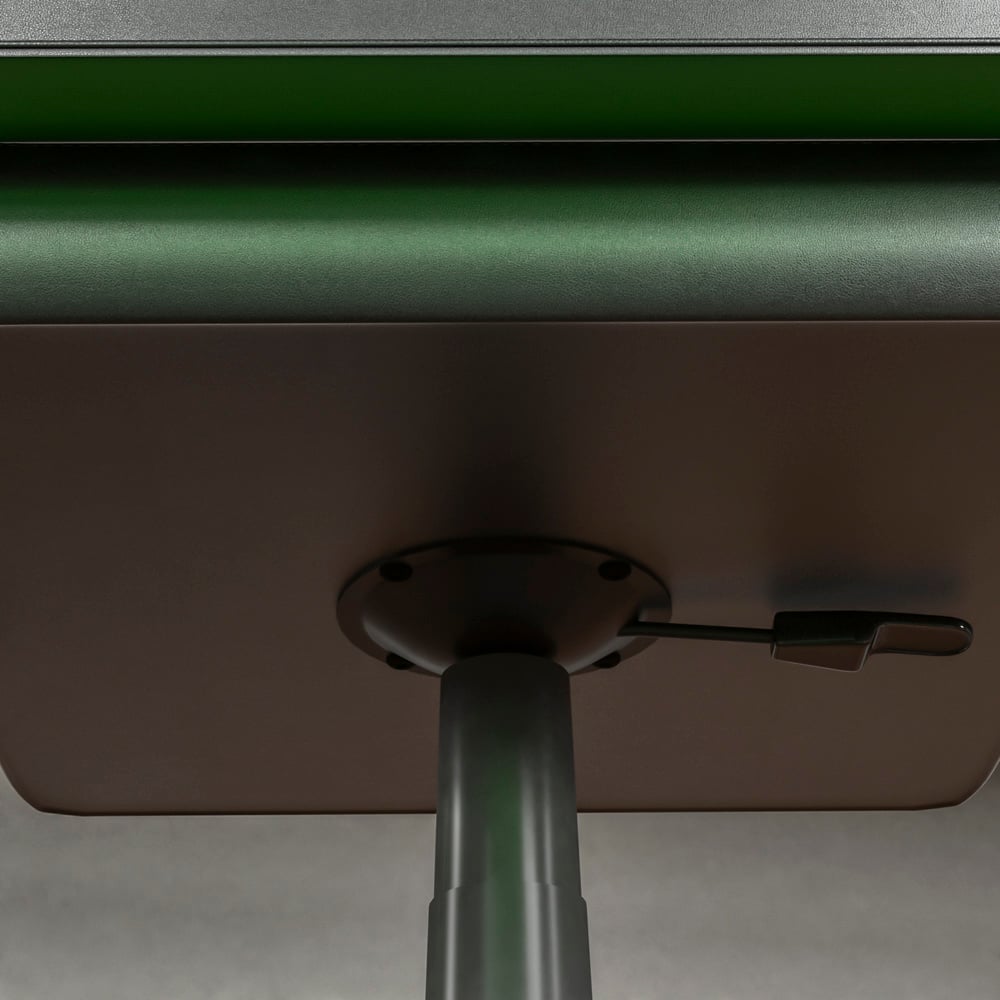 Vida Designs Comet Green and Black Swivel Office Chair Image 6