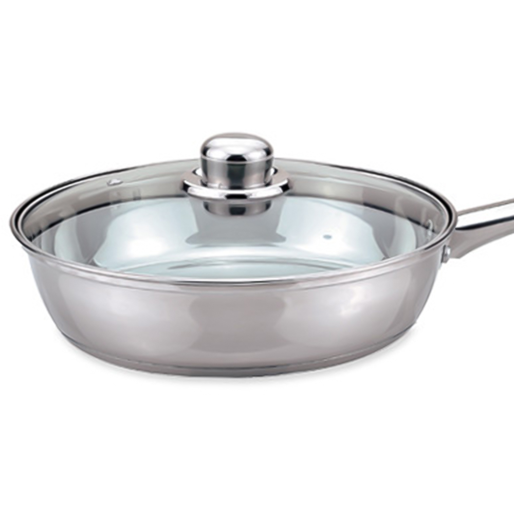 Sabichi 24cm Essential Stainless Steel Frying Pan Image 2