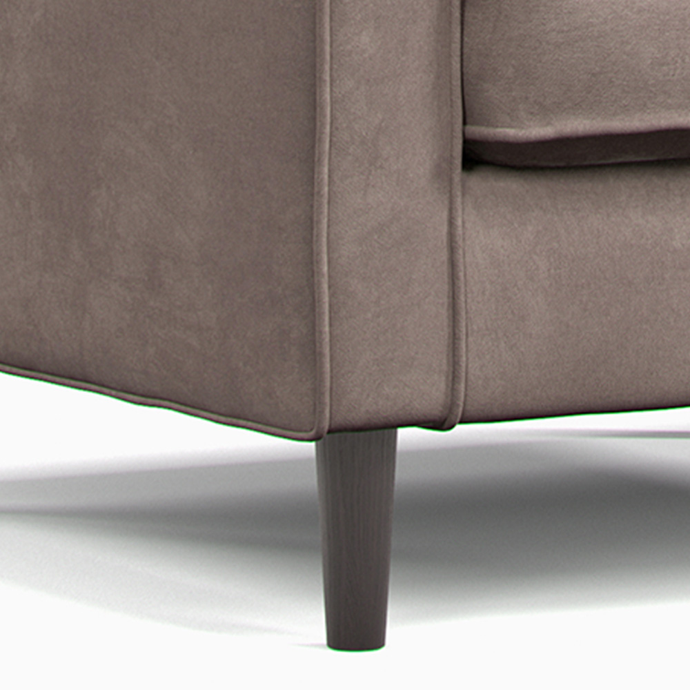 Eden Pewter Chenille Armchair Image 3
