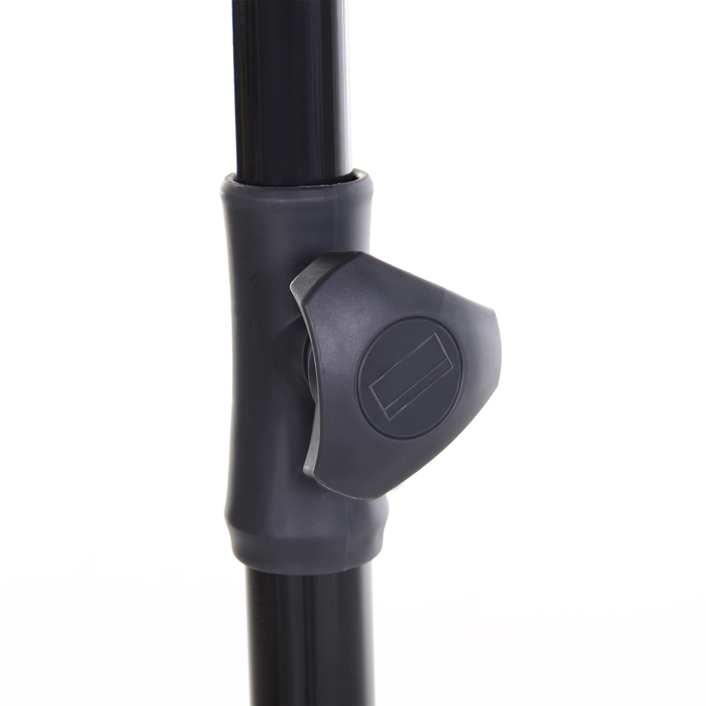 Outsunny Dark Grey Tilting Parasol 2 x 1.25m Image 4