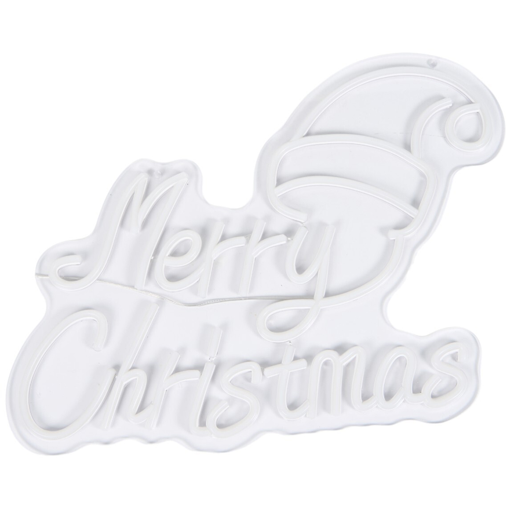 Merry Christmas LED Neon SignRed Image 2