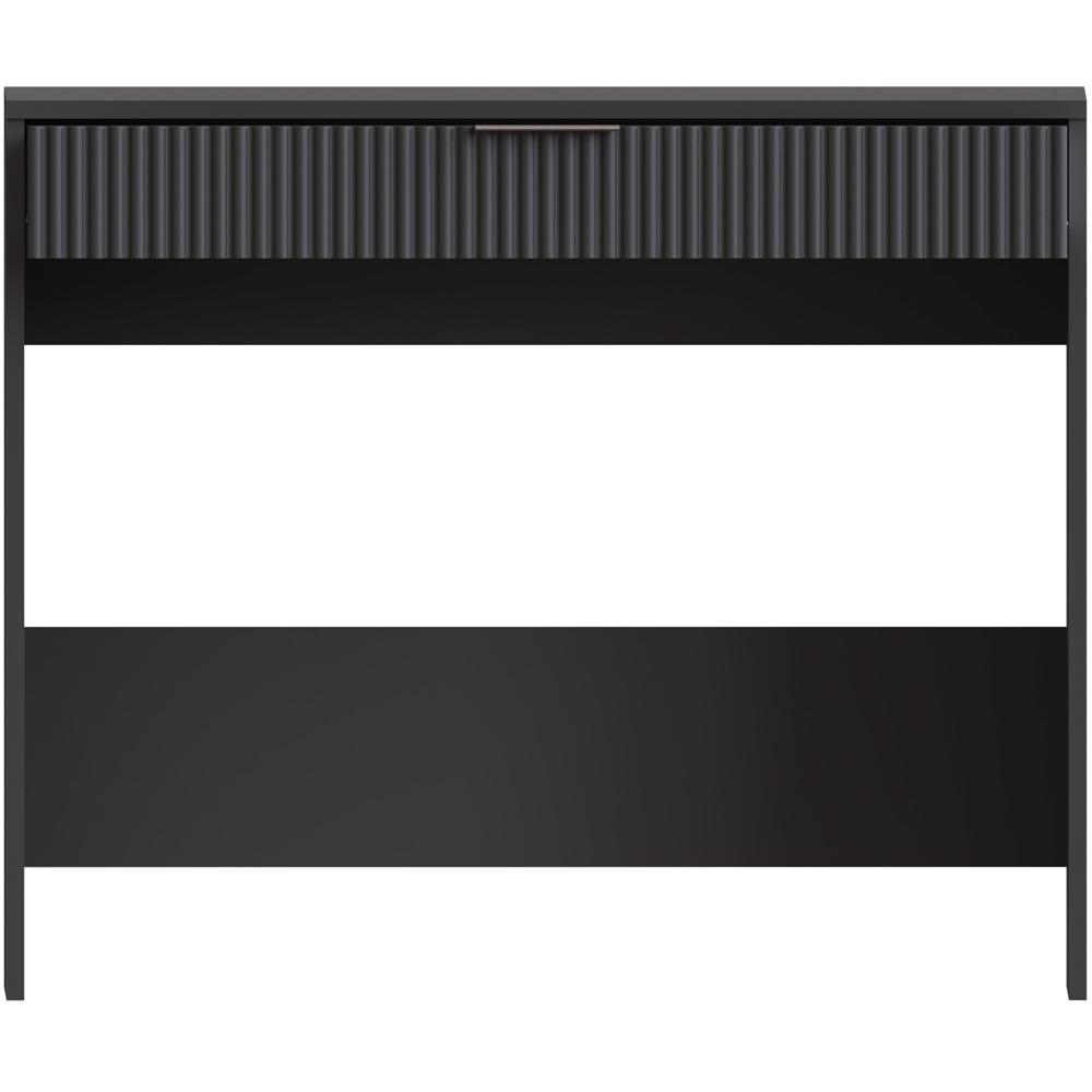 GFW Rankin Single Drawer Black Dressing Table Image 6