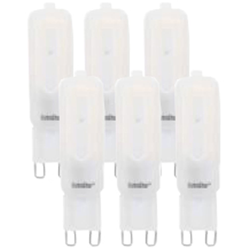ExtraStar 6 Pack G9 3.5W Warm White Mini LED Bulb Image 1