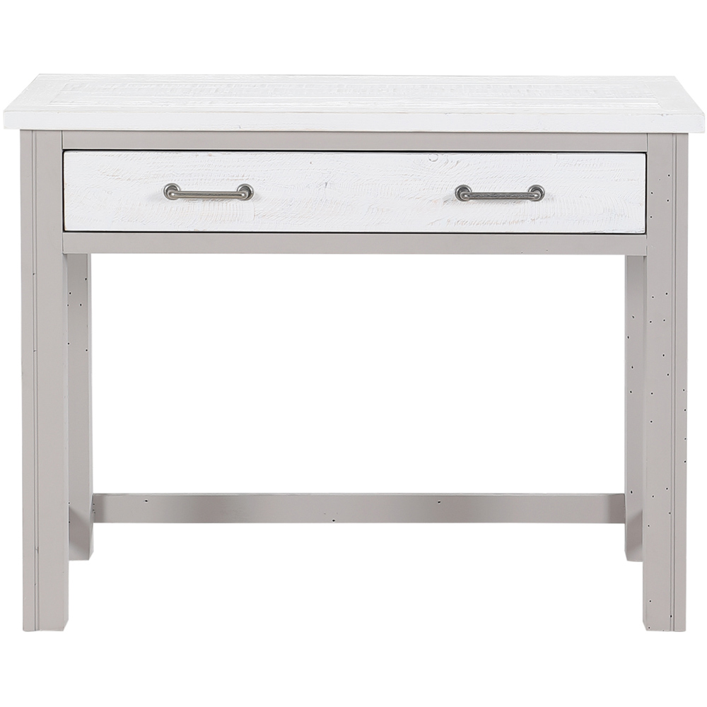 Baumhaus Greystone Grey Hidden Space saver Desk Image 3