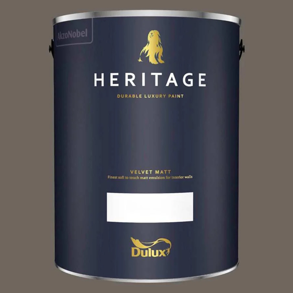 Dulux Heritage Walls and Ceilings Wooded Walk Velvet Matt Emulsion Paint 5L Image 2