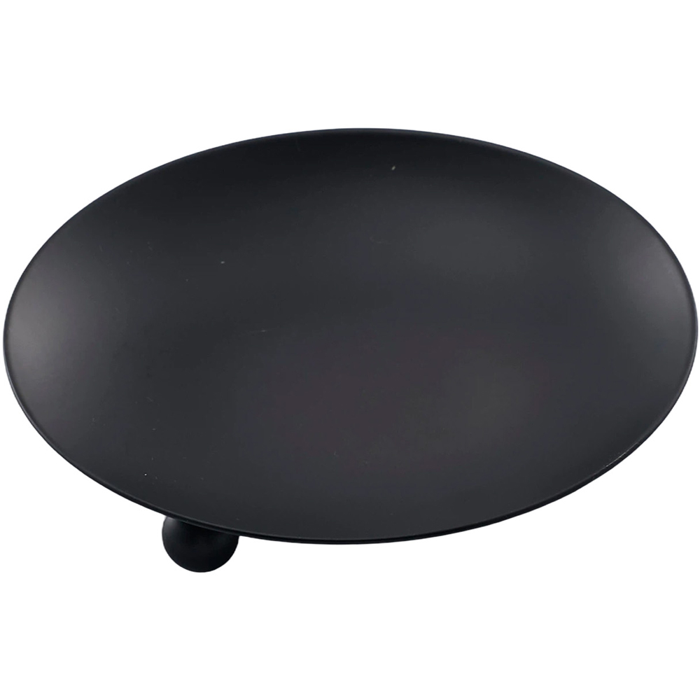 Living and Home Black Iron Round Candle Holder Set of 4 Image 6