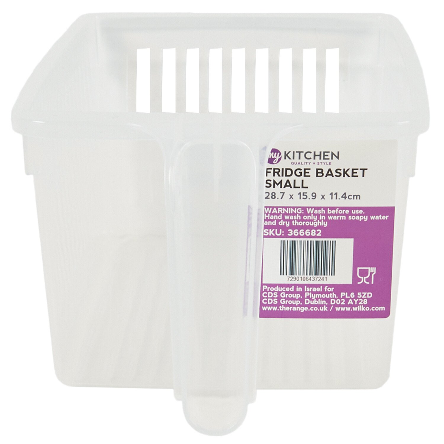 Fridge Basket - White / Small Image 2