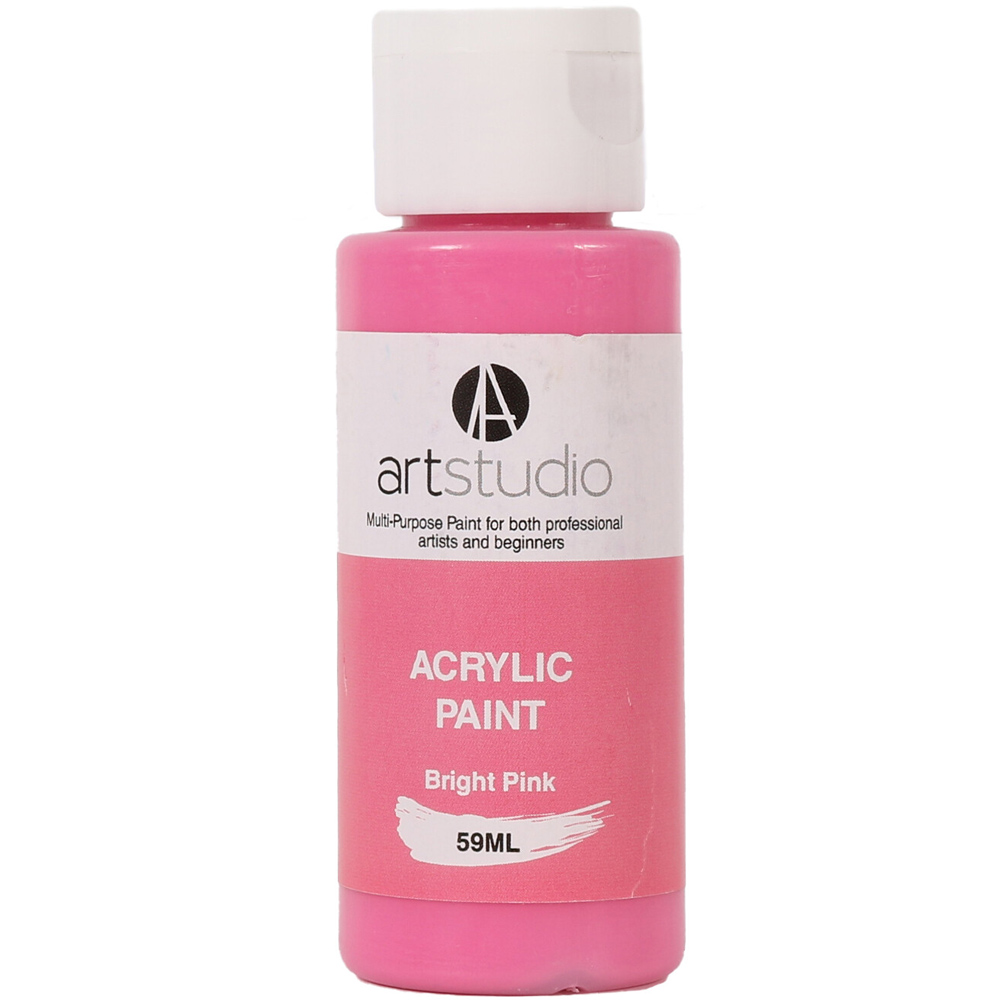 Art Studio Acrylic Paint   - Bright Pink / 59ml Image
