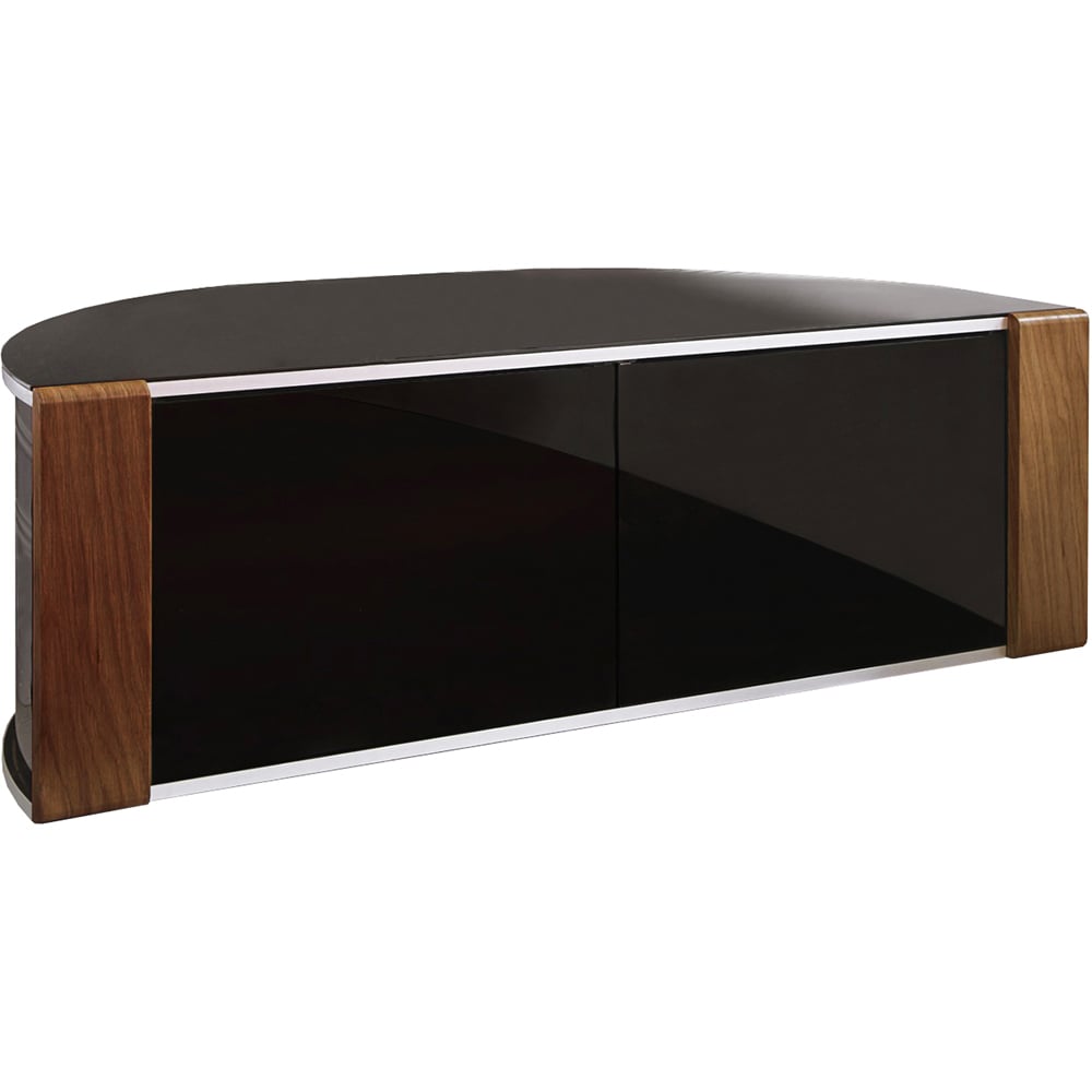 MDA Designs Sirius 1200 2 Door Walnut and Oak TV Cabinet Image 4