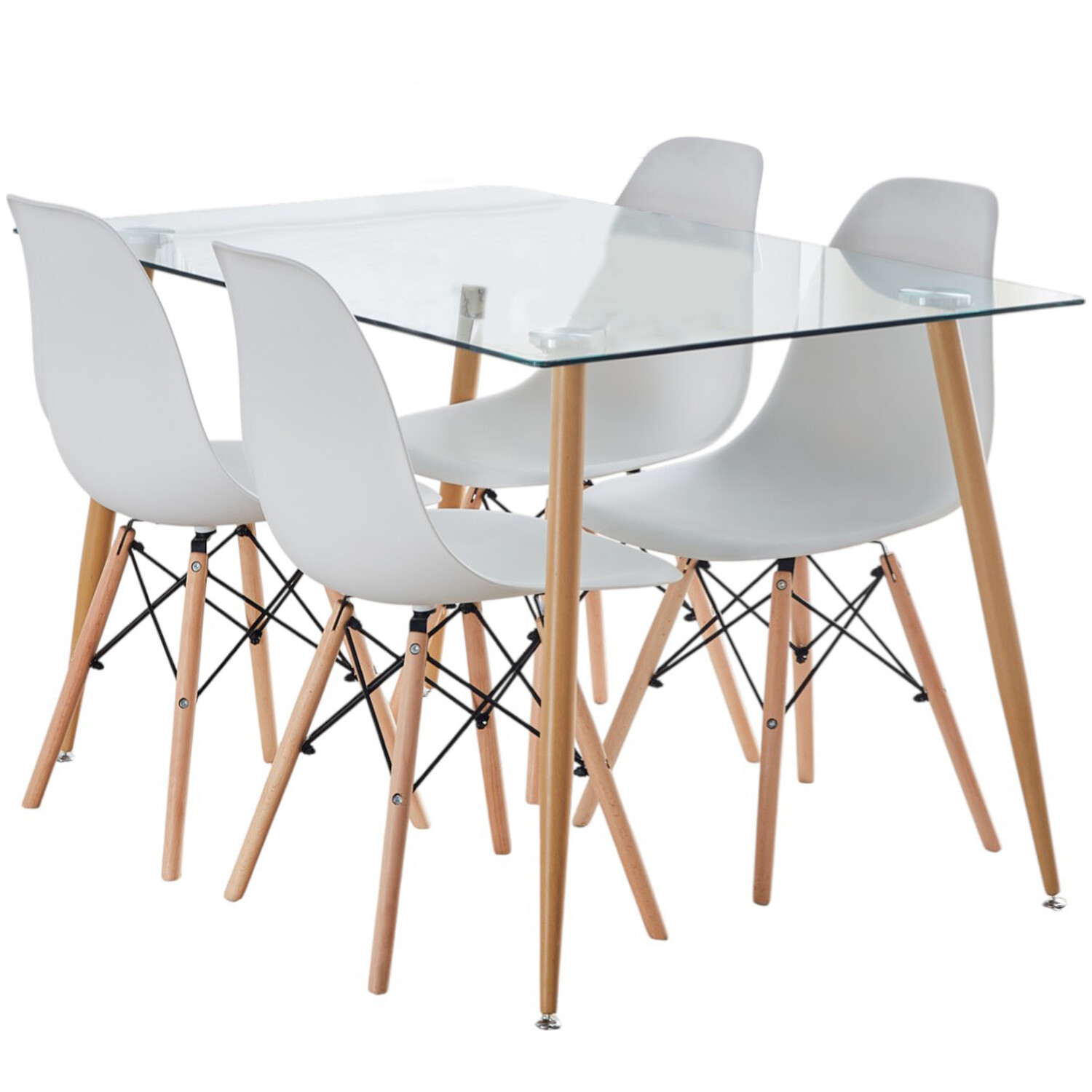 Aspen Dining Set White Image 2