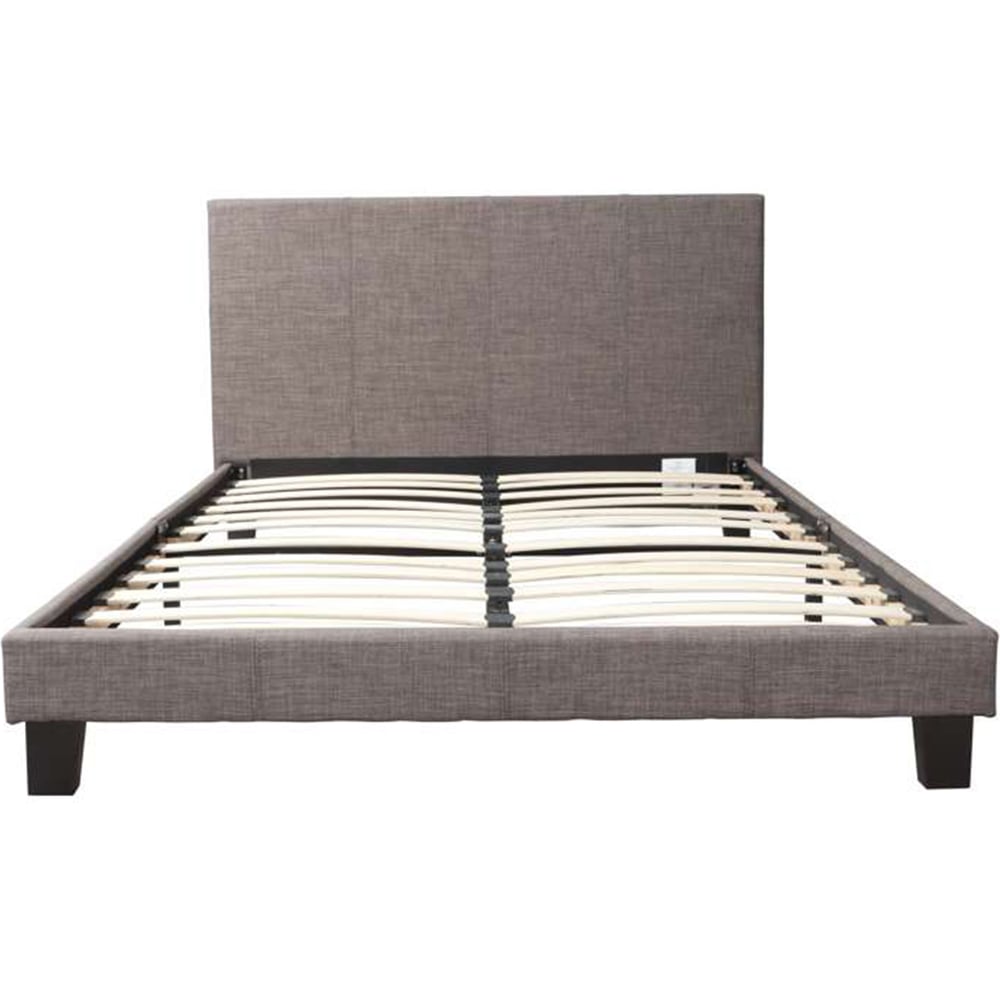 Berlin Double Grey Polyester Bed Image 4