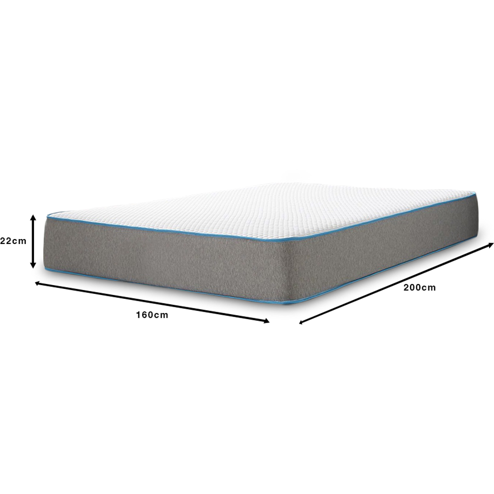 Starlight Beds European King Size Bubble Hybrid Memory Foam Layer Spring Mattress Image 6