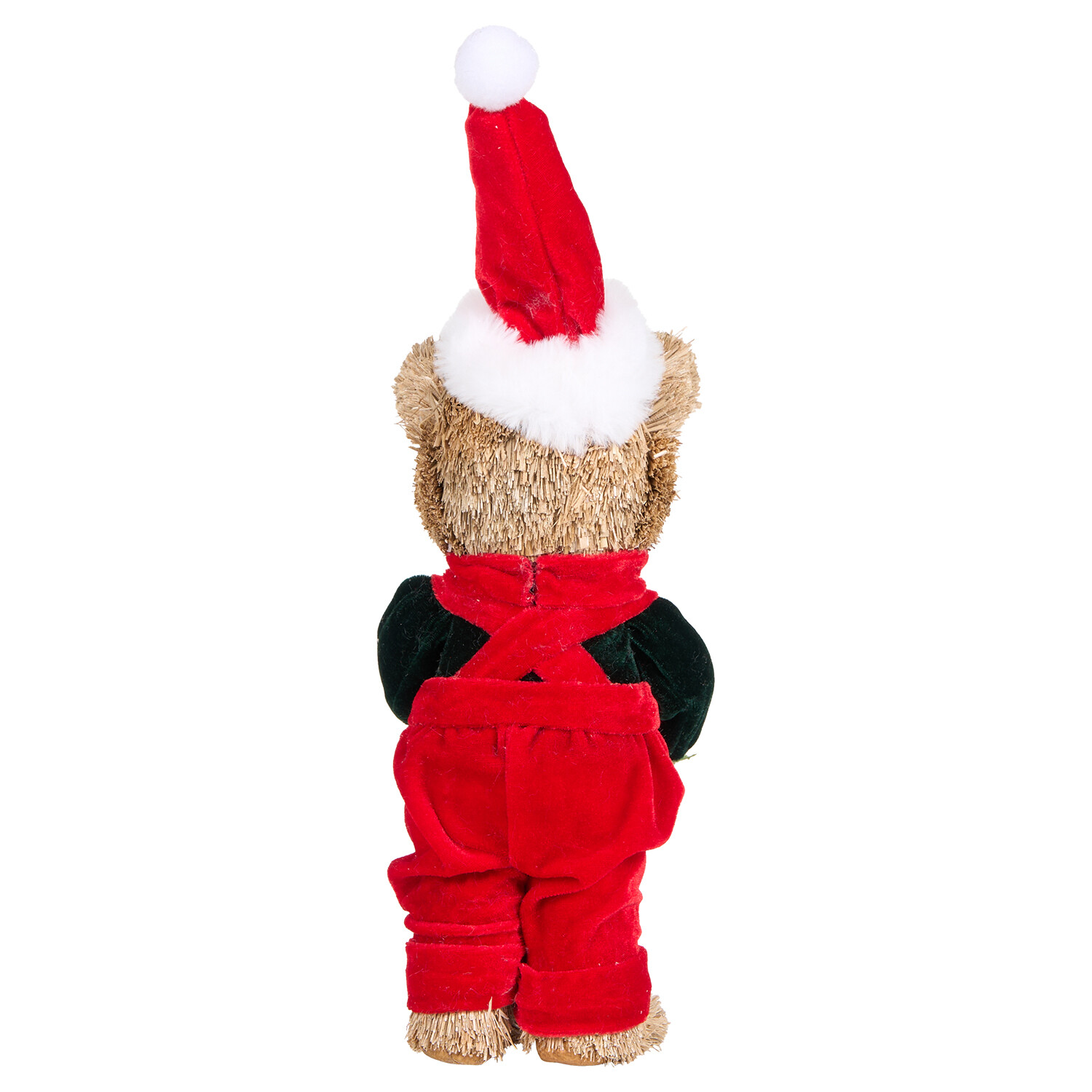 Christmas Bear Standing Decoration Multicolour Image 3
