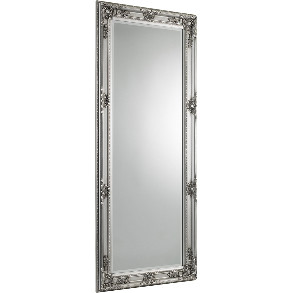 Julian Bowen Palais Pewter Lean To Dress Mirror Image 1