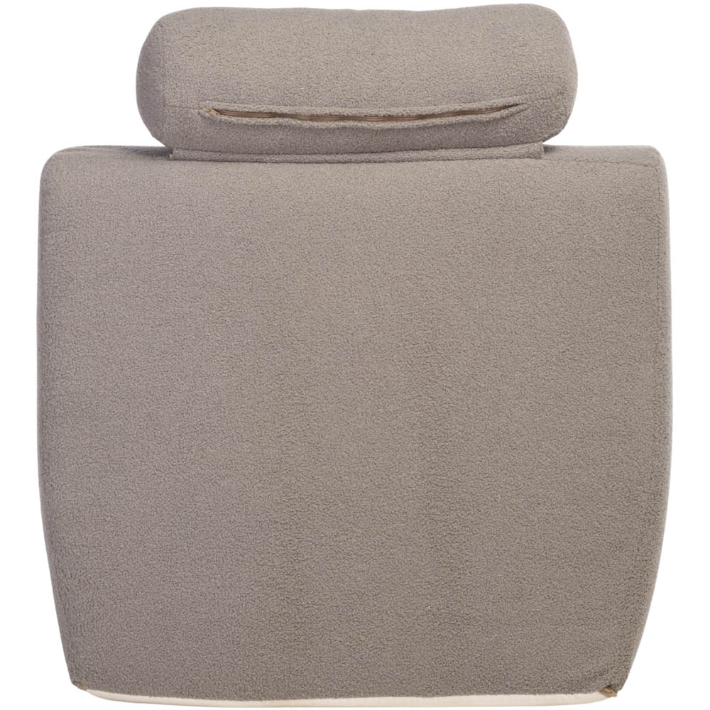 Desser Furniture Shadow Grey Boucle Fabric Cosy Chair Image 5
