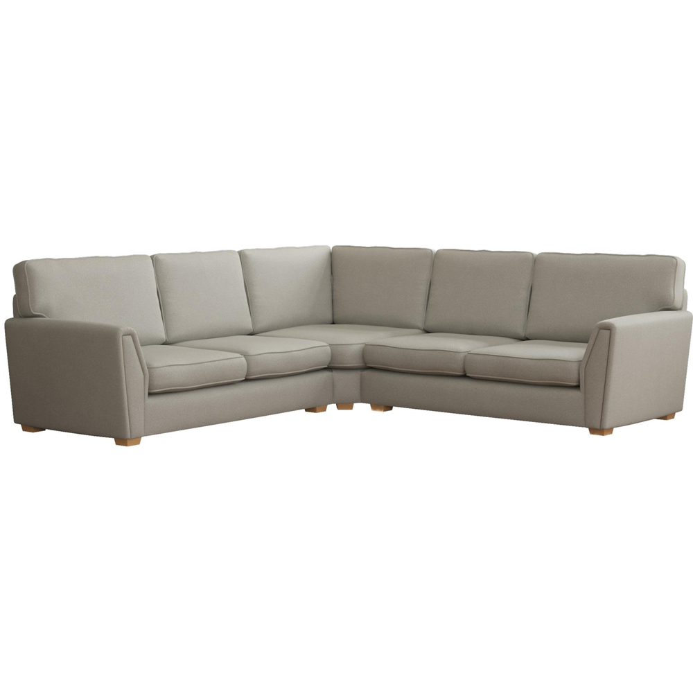 Wendleberry 4 Seater Venice Mink Fixed Back Corner Sofa Image 2