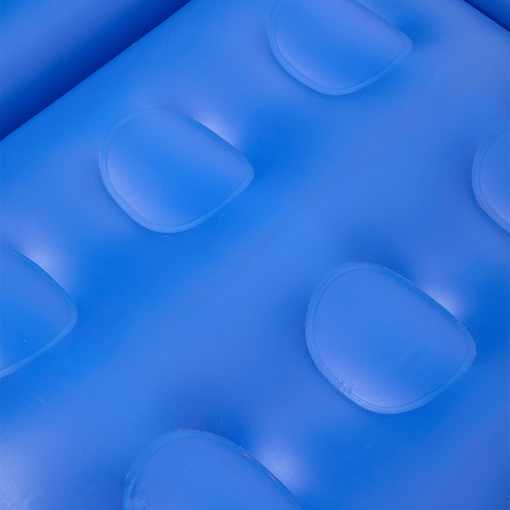 Living and Home Blue Portable Car Air Mattress with Pillows Image 3